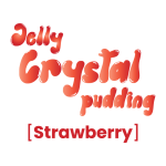jelly crystal pudding strawberry